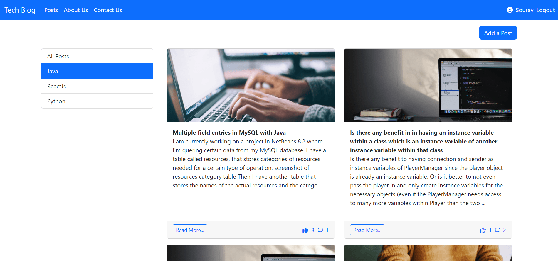 Tech blog